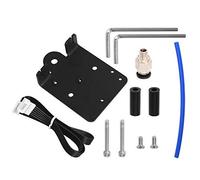Kit de conversion d'extrudeuse à entraînement direct TUZUK pour imprimantes 3D Creality CR10 Ender-3, kit de plaque d'adaptation d'extrudeuse compatible avec les guides linéaires à fente en V