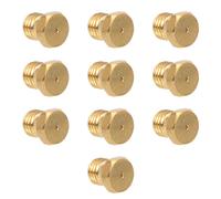Kit De Conversion D'injecteurs De Propane Calor,Chauffe-Eau À Jet De Gaz Gpl,Buse De Eva À Jet,Plaque De Cuisson,Filetage M6 * 0.75,10 Pièces - Type 10pc