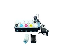 Kit de Conversion DTF CISS avec Amortisseur d'encre de collecteur de tête d'impression Compatible for imprimante Epson XP600 EcoTank L18050 L8050 ET-8550 L8180 L18100(US Plug)