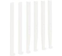 Kit de conversion en lit d'adolescent Evi laqué blanc Blanc G