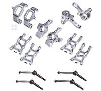 Kit de conversion essentiel en aluminium pour Traxxas 1/10 Ford GT 4-TEC 2.0 et 3.0 mises à niveau - Gris argenté