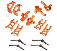 Kit de conversion essentiel en aluminium pour Traxxas 1/10 Ford GT 4-TEC 2.0 et 3.0 mises à niveau - Orange