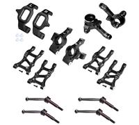 Kit de conversion essentiel en aluminium pour Traxxas 1/10 Ford GT 4-TEC 2.0 et 3.0 - Noir