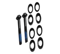 Kit de conversion for freins à disque VTT : cale M6x24 mm, vis de fixation d'étrier, rondelles de siège, accessoires for système de freinage de vélo