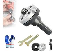 Kit de conversion for perceuse électrique, adaptateur de meuleuse d'angle, kit de réparation for adaptateur de mandrin et de mandrin(1 Set)