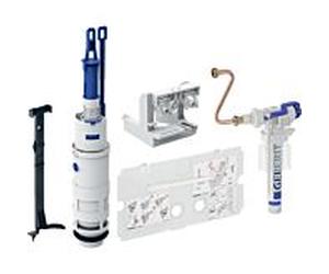 Kit de conversion Geberit 240515002, fabriqué entre 1988 et 1997, pour modèle 110.800, pour double chasse d'eau