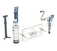 Kit de conversion Geberit 240835005, fabriqué entre 1978 et 1987, pour modèle 10.400/10.800, pour double chasse d'eau