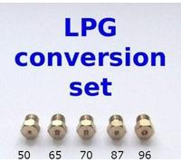 Kit de conversion GPL à 5 brûleurs, buses et injecteurs de propane