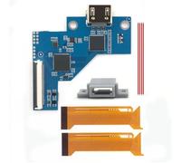 Kit de conversion HDMI numérique vers numérique, for PlayStation, for console PS1, menu OSD intégré, prise en charge de la sortie HDMI 480/1080p(PCB Two Ribbon)