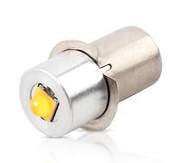 kit de conversion Maglite LED,Ampoule de lampe de poche LED, ampoules de rechange P13.5S PR2 3W Maglite pour lampes torche ou lampe de travail d'urgence.(blanche)