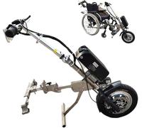 Kit de conversion pour fauteuil roulant électrique, moteur 500 W, batterie 48 V 17 Ah, portée de 70 km, roues de 12", écran LCD