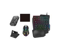Kit de Conversion pour Jeux Mobiles Mobilador Kit Gaming Keyboard Mouse M1 Pro+ 5 en 1 Combo Connection Controller