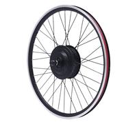 Kit de conversion pour moteur électrique arrière 500 W - Moteur sans balais 36 V - 5 vitesses pour 24" - Avec écran et levier de frein Power-Off (kit de roue arrière)