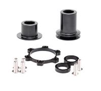 Kit de conversion pour moyeu Boost 142 vers 148 x 12 mm Adaptateur compatible avec DT Wheelset Série 240 350 1200-1900 Aluminium Noir Montage rapide sans outil pour VTT Stabilisation de roue arrière 1