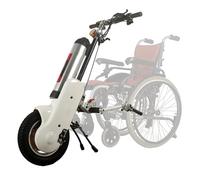 Kit de conversion pour vélo à main électrique 400 W avec dispositif de traction pour fauteuil roulant, traction, fixation pour vélo à main, roues de 12 pouces, batterie au lithium 36 V/15