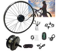 Kit de Conversion pour vélo électrique 20", 24", 26", 27,5", 28", Roue Avant 36 V, 250 W, 350 W, 500 W, Moteur moyeu avec contrôleur Intelligent pour Route, 36 V 500 W-29