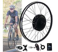 Kit de Conversion pour vélo électrique, 36 V, 250 W/350 W/500 W, Moteur moyeu sans balais et sans Engrenages, Roue Avant 20"/ 24"/ 26"/ 28"/ 29"/ 700c, écran LCD.