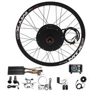 Kit de conversion pour vélo électrique 72 V 5000 W avec contrôleur 100 A pour roues de 24 à 29", compatible avec dérailleur de 150 mm