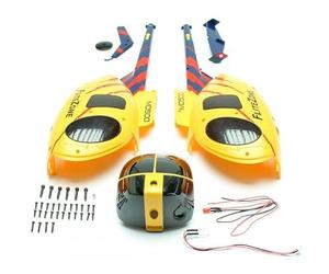 Kit de coque Pichler pour hélicoptère RC FliteZone MD500 Swiss 15984