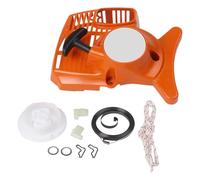 Kit de corde à ressort à cliquet compatible avec les débroussailleuses Stihl FS38 FS45 FS46 FS55 FC55 HL45 KM55, construction en plastique durable