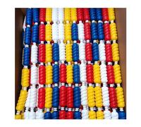 Kit de corde de sécurité flottante pour piscine - Corde de séparation de 20 m avec bouées pour piscines, section de zones dangereuses, ligne blanche durable pour pistes de course et gestion de la