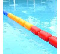 Kit de corde de sécurité pour flotteur de piscine - Séparateurs de voie professionnels pour la sécurité intérieure et extérieure de la piscine