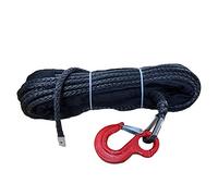Kit de corde de treuil synthétique, Molécule Ultra-haute De 10mm * 30m Avec Crochet Treuil De Treuil De Treuil De Treuil De Treuil De Treuil De La Corde De Corde TIP 8,42 Tonnes De Sauvetage pour véhi