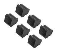 Kit de cordes de cor français 7 pièces piston de corne tampon en caoutchouc Valve résistante au bruit pour Tuba euphonique avec Pile petit trombone à valve