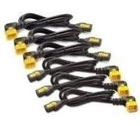 Kit de cordon d'alimentation (6 packs), verrouillage, C13 à C14 (90 degrés), 1.2m