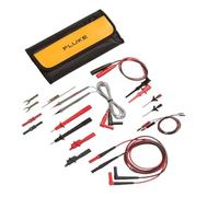 Fluke Jeu de cordons TLK287 – Banane mâle 4 mm de sécurité rouge/noir dans sac