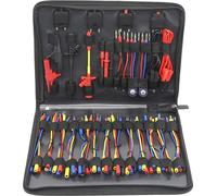 Kit de cordons de test pour multimètre, sondes de test électrique, pinces crocodile, 70pièces Kit
