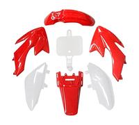 Kit de corps de carénage en plastique Garde-boue pour CRF50 2021 ans Pit Dirt Bike Motocyclettes VTT Kit pour vélos Kit de carénage Plaque en plastique