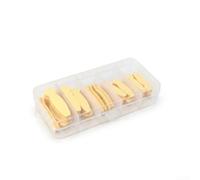 Kit de corps en mousse EVA 18 pièces pour fixation de mouches sèches avec structure à cellules fermées et design double couche pour une réplication naturelle du profil (orange riz)