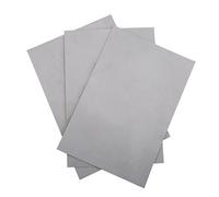 Kit de correctifs réparation PVC 3pcs Accessoire Gonflable Bateau pour Le canot Kayak pneumatique(Gris) Patch