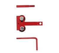 Kit de correction de tige de guidage de chaîne réglable - 3 pièces en acier - Rails de serrage pour tronçonneuse - Guide de réparation et de redresseur