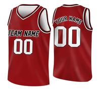 Kit de Costume de Basket-Ball avec Le nom de Votre équipe et Le numéro du Maillot de Basket-Ball personnalisé pour Les Enfants et Les Adultes.