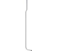 Geberit Tuyau de chasse contre-coudé 90° D32 blanc avec brides – réf. 119.504.11.1