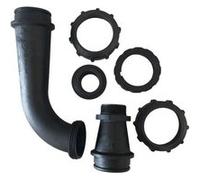 Kit de coude pour vanne multivoies VARI FLO de piscine - SPX0719KIT - Hayward Noir G