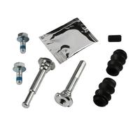 Kit de coulisseaux en métal et bagues en caoutchouc d'étrier de frein arrière droit ou gauche pour VW Golf 6 Berline et Variant avec code freinage 1KS et 1KT (10/2008-07/2013) - montage BOSCH