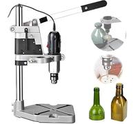 Kit de coupe-bouteille, 36 outils de coupe rotatifs pour percer, poncer, polir et couper des bouteilles de vin - Machine manuelle à faire soi-même
