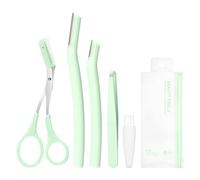 Kit de coupe des sourcils, kit de toilettage des sourcils,Kit de garniture de sourcils, peigne, ciseaux | Kit de sourcils pour hommes et femmes, coupe-sourcils pour femmes, épilation des