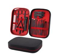 kit de coupe-ongles, Coupe-ongles à bec biseauté for femme, accessoire de soins personnels(Black)