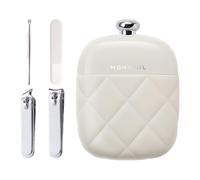 Kit De Coupe-Ongles De Pieds - 4-En-1 Appareil De Coupe Des Ongles Avec Étui | Ciseaux À Ongles Pour Femmes Avec Étui | Pour Femmes, Hommes, Père, Personnes Âgées, Espace De Travail, Voyage, Salon, Ma