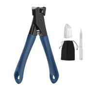 Kit de coupe-ongles professionnel - Design anti-éclaboussures - Grande ouverture - Ensemble de toilettage en acier inoxydable pour personnes âgées, hommes et femmes - Comprend une lime à ongles et une