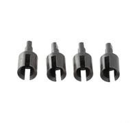 Kit de coupelle de joint noir pour châssis Tamiya TT01 TT02 (coupelles
