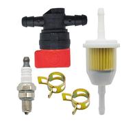 Kit de Coupure de Filtre à Carburant for Moteur CV11 CV12.5 CV13 CV14 CV15 CV16 avec Pinces et Bougie d'allumage