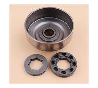 Kit de Couronne dentée et Tambour d'embrayage, Pas 404, 7 Dents, 8, for Moteurs Essence 070, 070AV, MS720