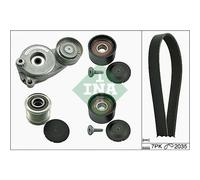 Ina Kit de courroie multi-cannelée 529 0050 20 avec poulie débrayable pour JEEP
