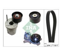 INA Pompe à eau + kit de courroie trapézoïdale 529 0370 30 pour BMW 3 Touring 1