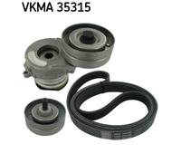 SKF Kit de courroie d'accessoire VKMA 35315 – Jeu de courroies trapézoïdales à nervures